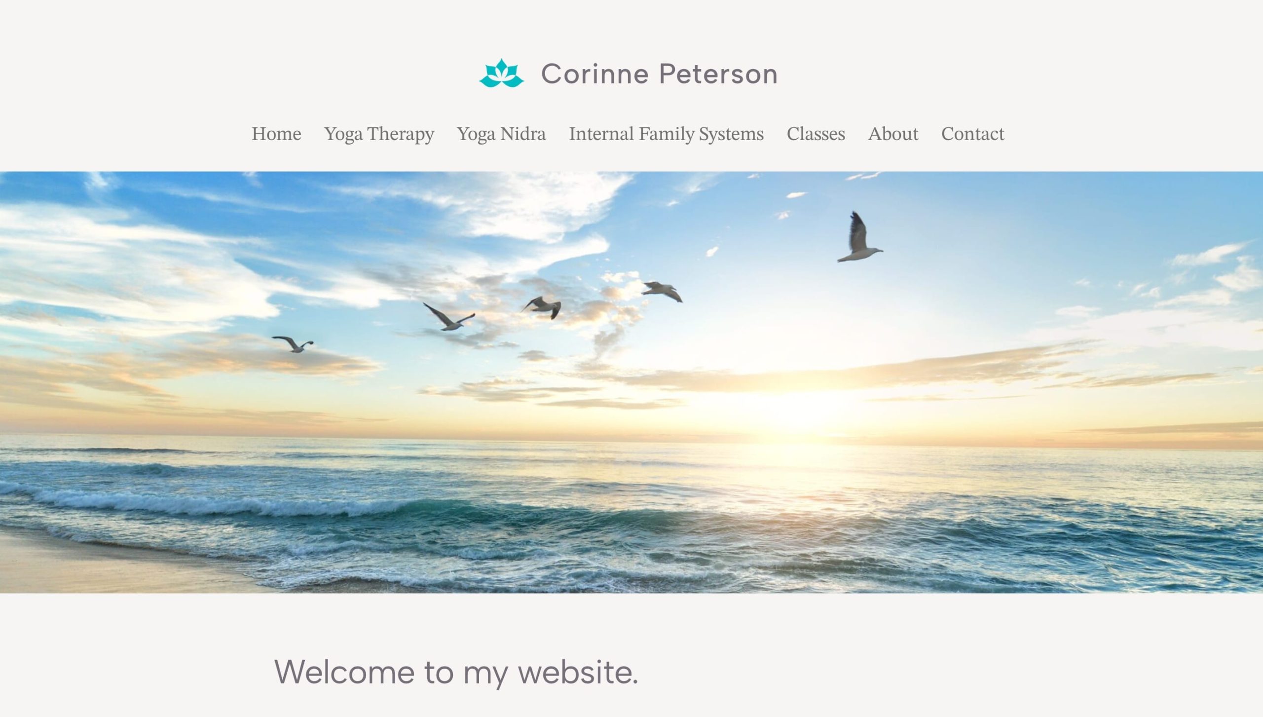 Corinne Peterson home page